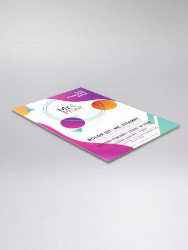 Sticker on Foam Boards